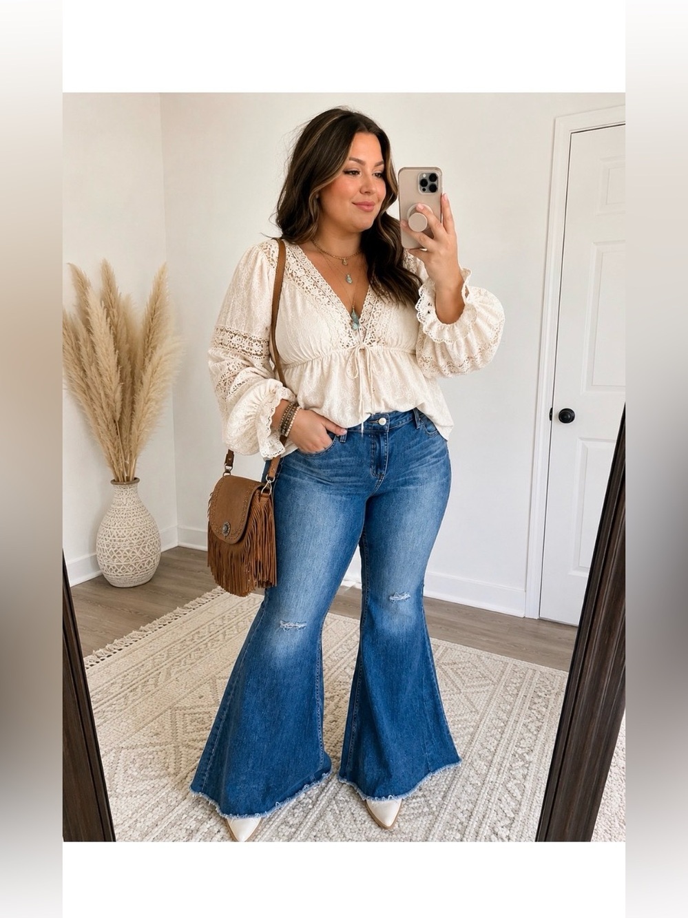 BOOT BARN Shyanne Ripped High Rise Flare Jeans Size 30 Long New!